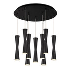 Kuzco Lighting MP42502BK-09 Robson LED Multi Pendant in Black