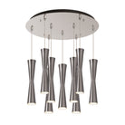 Kuzco Lighting MP42502BN-09 Robson LED Multi Pendant in Brushed Nickel