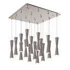Kuzco Lighting MP42502BK-16 Robson LED Multi Pendant in Black