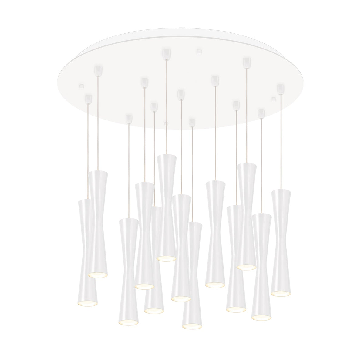Kuzco Lighting MP42502BK-13 Robson LED Multi Pendant in Black
