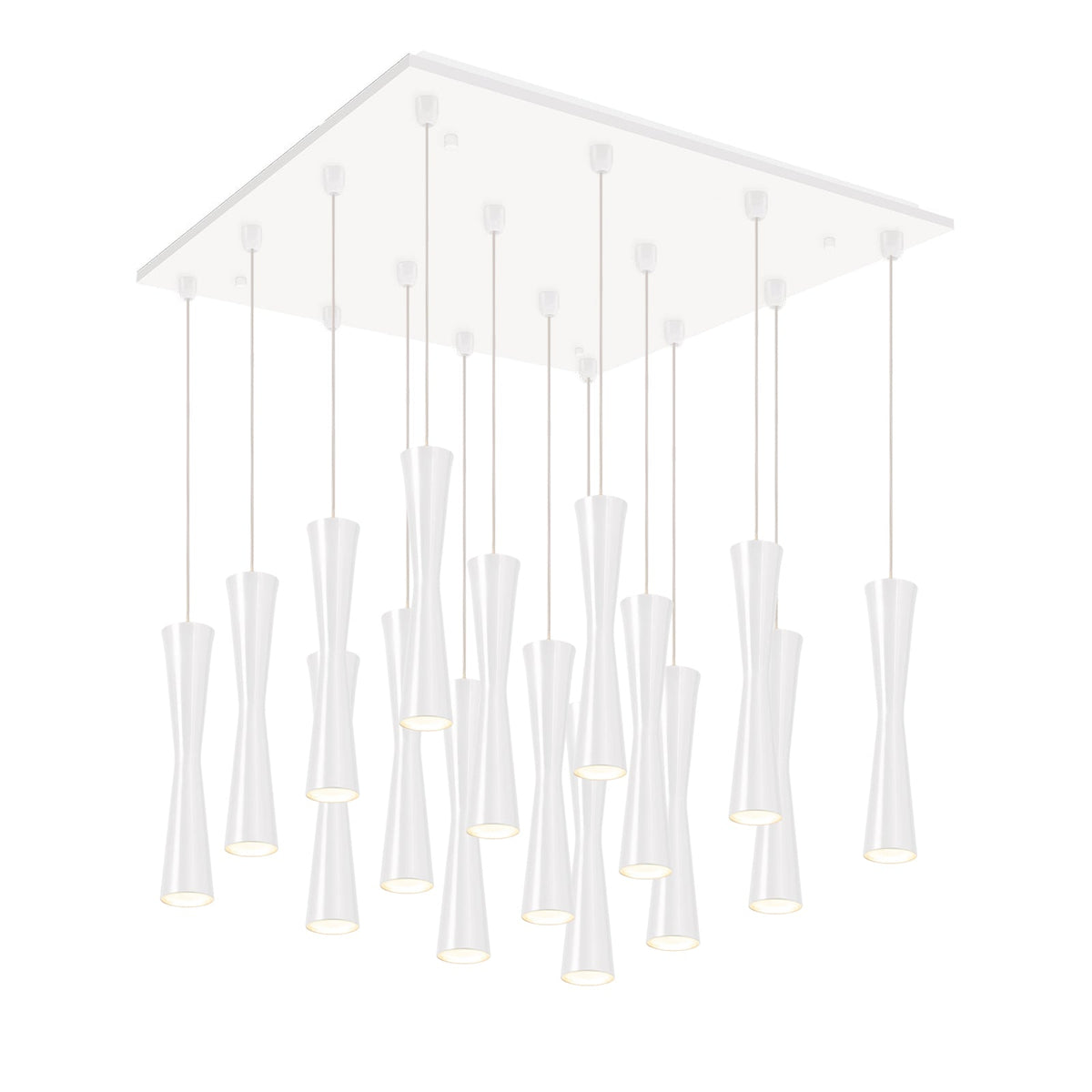 Kuzco Lighting MP42502BK-16 Robson LED Multi Pendant in Black
