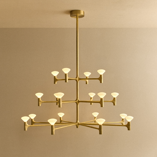 Root Three-Tier Chandelier