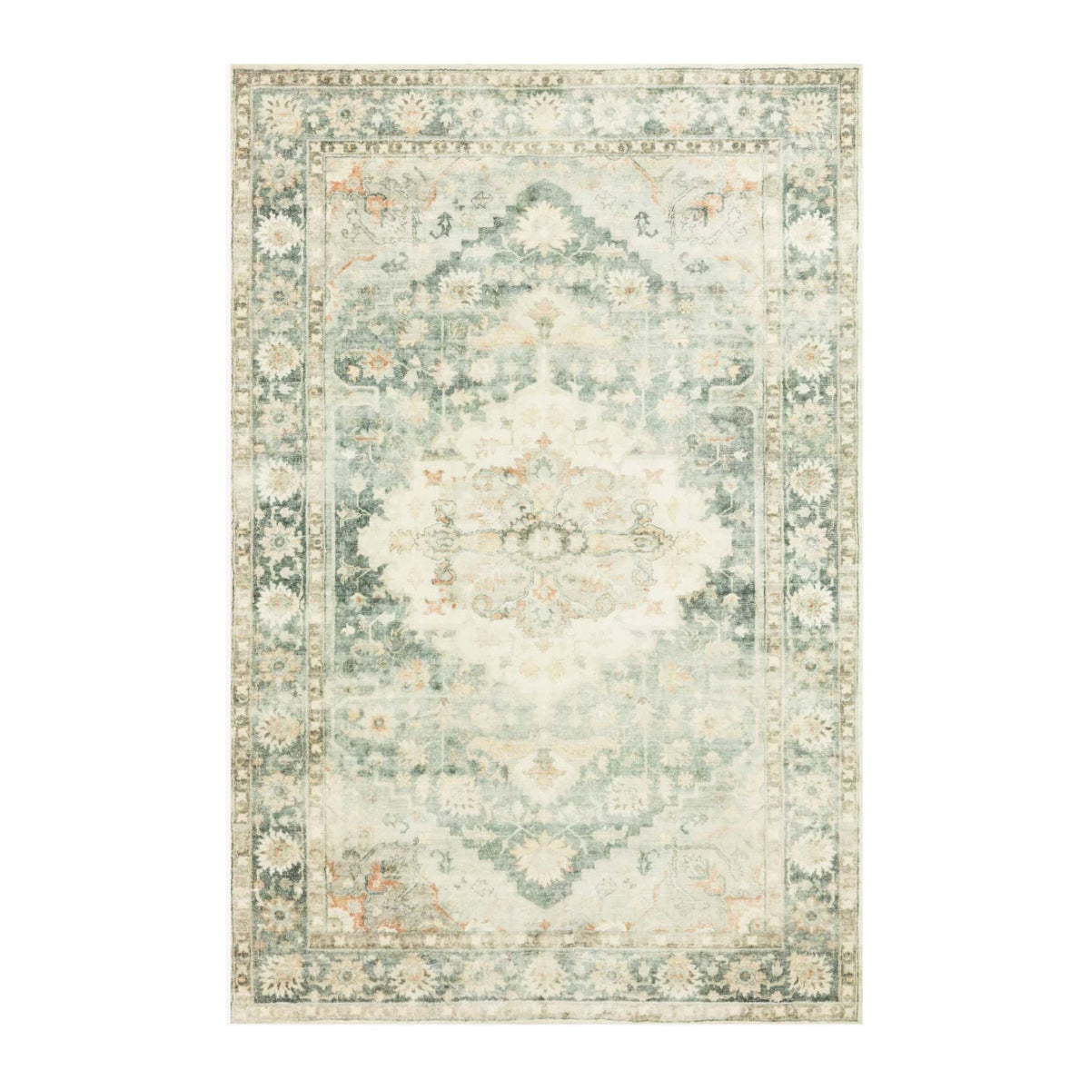 ROSETTE ROS-08 TEAL / IVORY