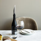 Bouchon Rosendahl 25046 Grand Cru pour verser, aérer et décanter, en noir et acier