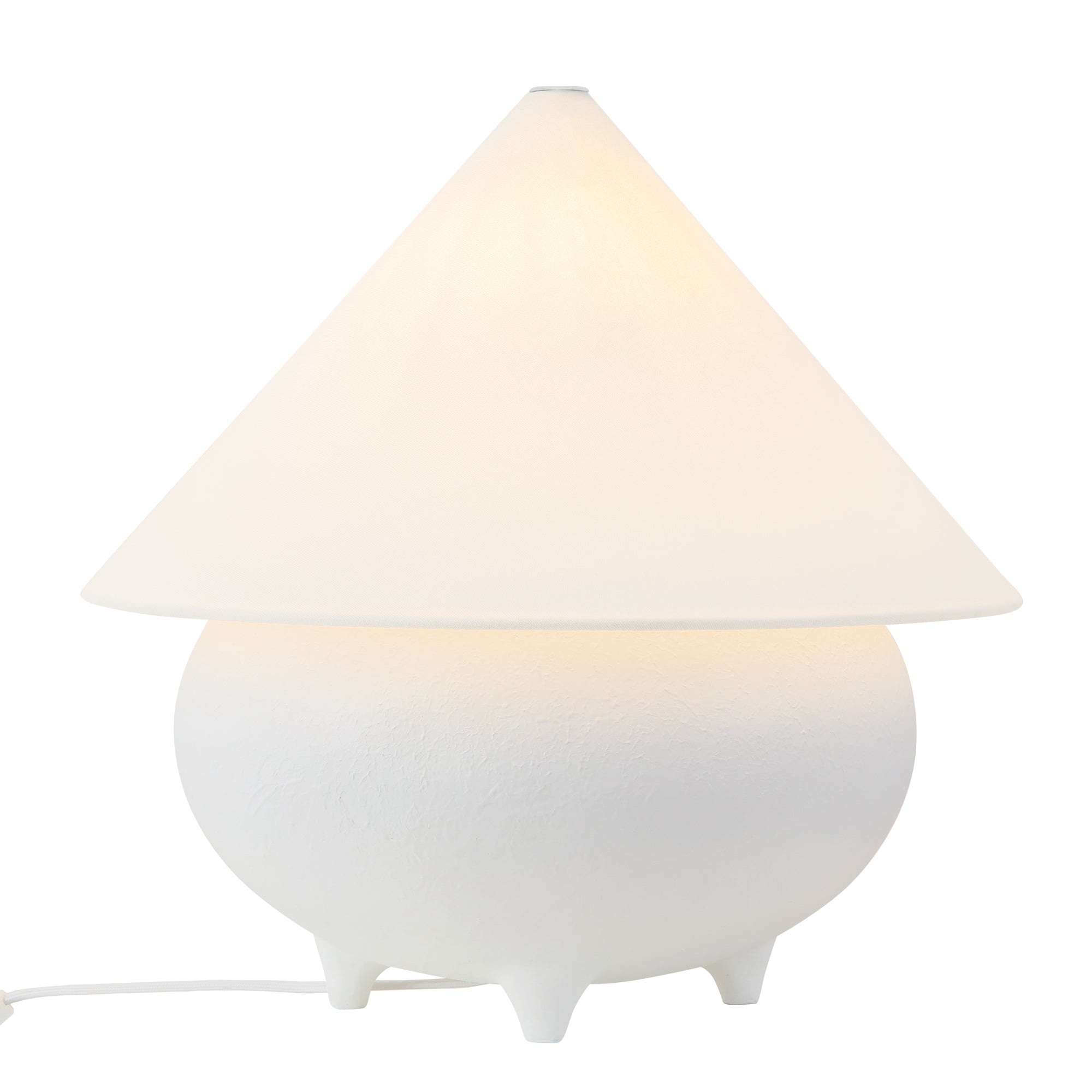 Alora Canada - TL453017AWWL - One Light Table Lamp - Rowan - Antique White/White Linen