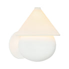 Alora Canada - WS453107MBWL - LED Murale - Rowan - Lin noir mat/blanc