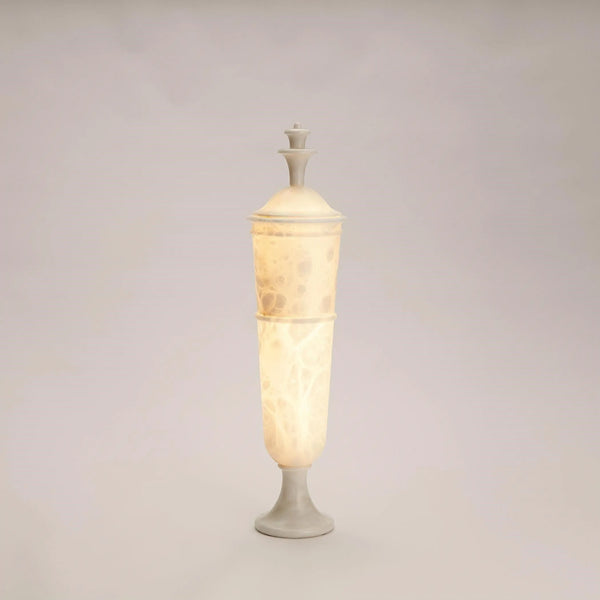 Urne lumineuse en albâtre d'Alexandre