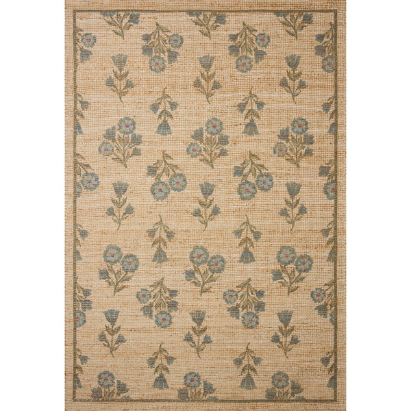 Rue RUE-04 Moss / Blue Area Rug