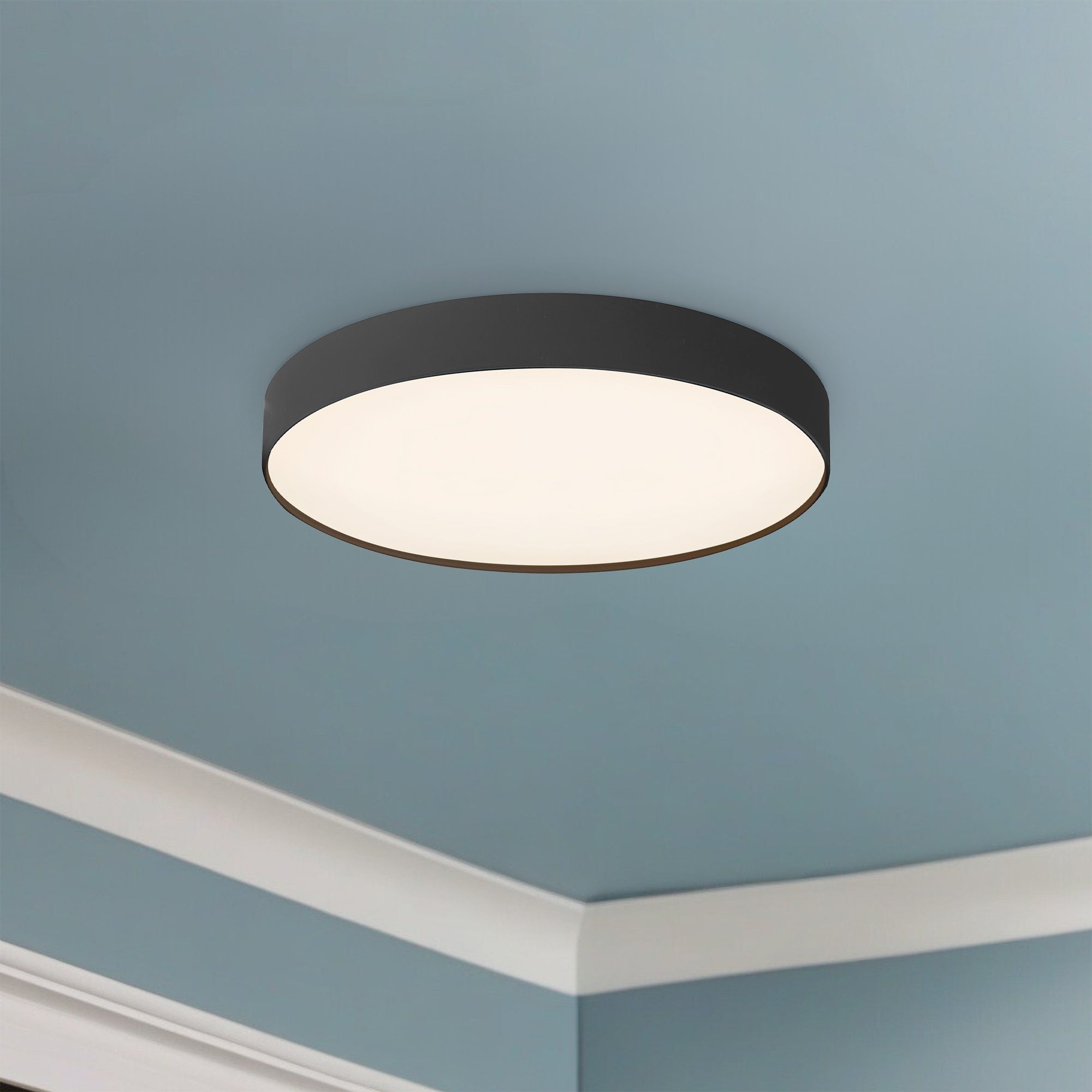 Kuzco Lighting FM7-286B-BK Rynn Flush Mount