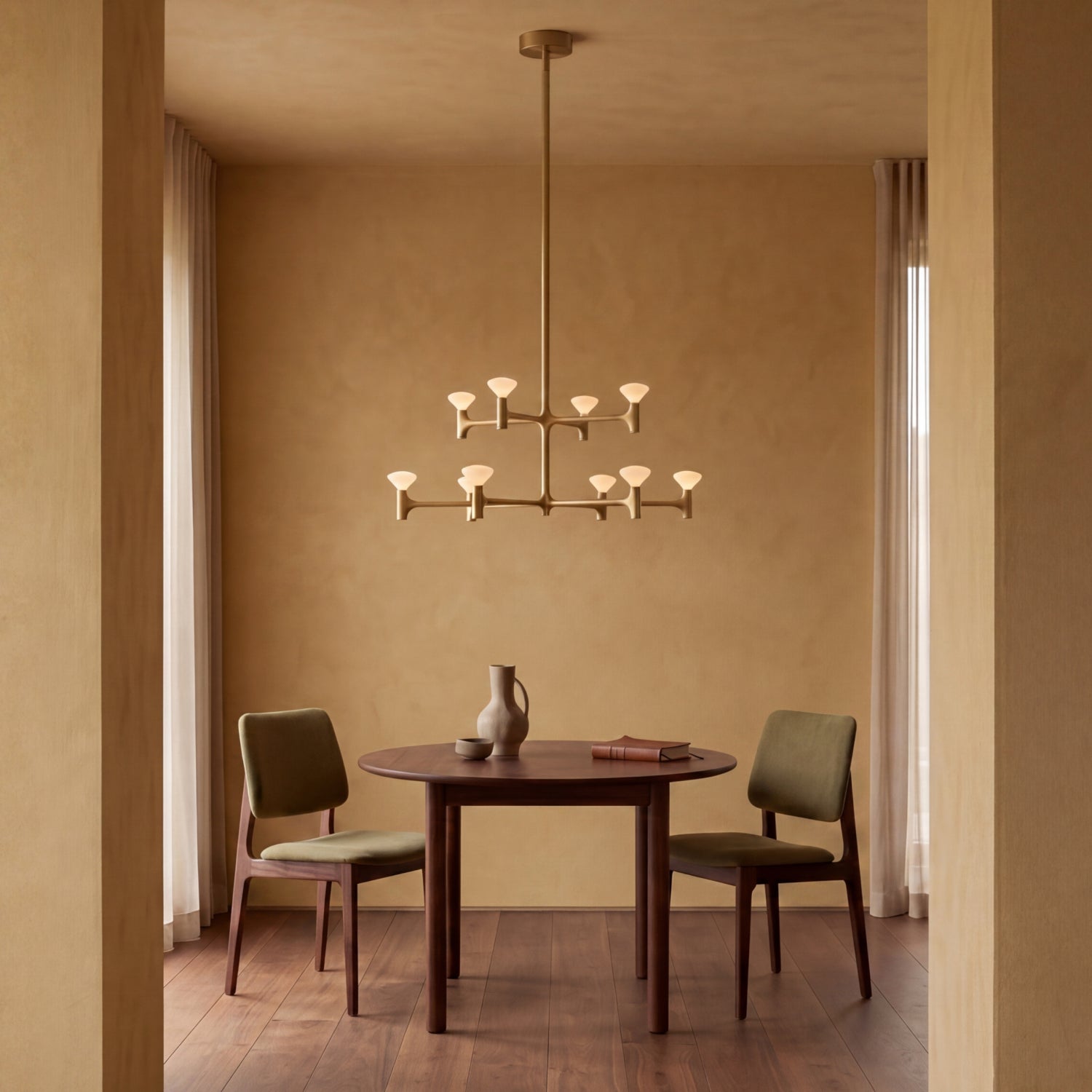 Tala Root Two-Tier Chandelier lifestyle