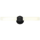 Matteo Lighting S00612MB Pierce LED Applique murale en noir mat