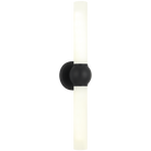 Matteo Lighting S00612MB Pierce LED Applique murale en noir mat