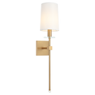 Matteo Lighting S00811AG Fairburn Square LED Wall Sconce in Aged Gold Brass