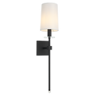 Matteo Lighting S00811MB Fairburn Square LED Wall Sconce in Matte Black