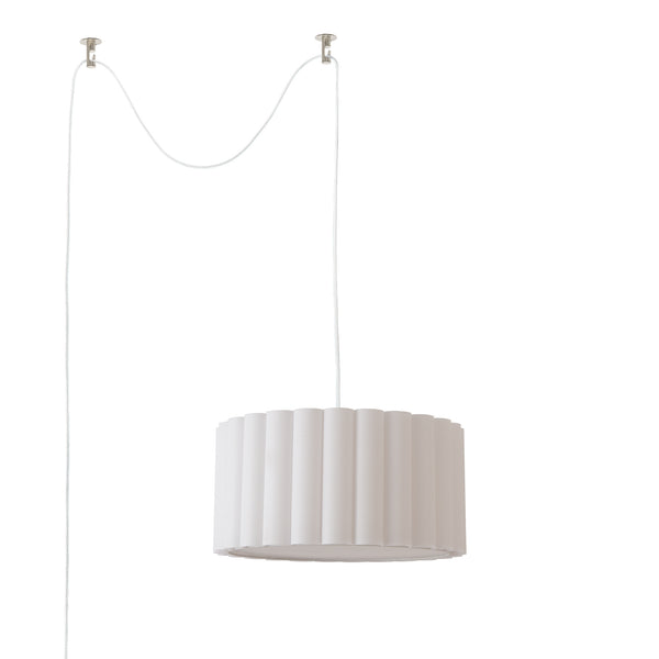 Scallop Swag Lamp