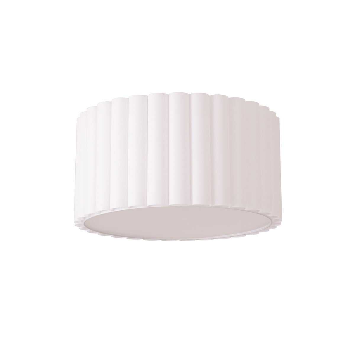 Nova de Californie 2112843WH Coquille Saint-Jacques Plafonnier en laiton vieilli