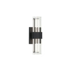 Matteo Lighting S06913MB Krustallos LED Vanity in Matte Black