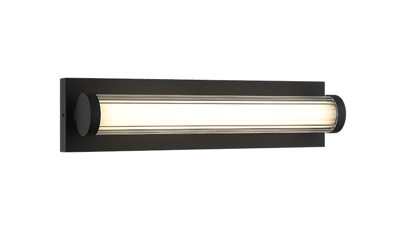 Matteo Lighting S08318MB Athena LED Vanity in Matte Black