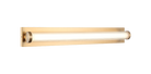 Matteo Lighting S08330AG Athena LED Vanity in Aged Gold Brass