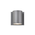 Matteo Lighting S10201GY Tubular LED Outdoor Wall Sconce in Grey