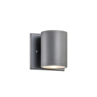Matteo Lighting S10201GY Tubular LED Outdoor Wall Sconce in Grey