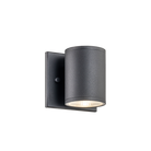 Matteo Lighting S10201MB Tubular LED Outdoor Wall Sconce in Matte Black