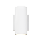Matteo Lighting S10212MW Tubular LED Outdoor Wall Sconce in Matte White