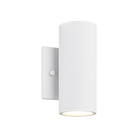 Matteo Lighting S10212MW Tubular LED Outdoor Wall Sconce in Matte White