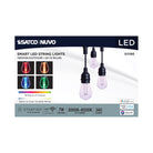 Guirlande lumineuse LED intelligente Satco Products S11190 Starfish de 7,3 m (24 pi) - 12 lumières - Intérieur/Extérieur