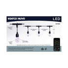 Guirlande lumineuse LED intelligente Satco Products S11190 Starfish de 7,3 m (24 pi) - 12 lumières - Intérieur/Extérieur
