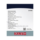 Guirlande lumineuse LED intelligente Satco Products S11190 Starfish de 7,3 m (24 pi) - 12 lumières - Intérieur/Extérieur
