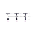 Guirlande lumineuse LED intelligente Satco Products S11190 Starfish de 7,3 m (24 pi) - 12 lumières - Intérieur/Extérieur