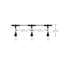 Guirlande lumineuse LED intelligente Starfish de Satco Products S11191 (14,6 m - 15 lumières) - Intérieur/Extérieur