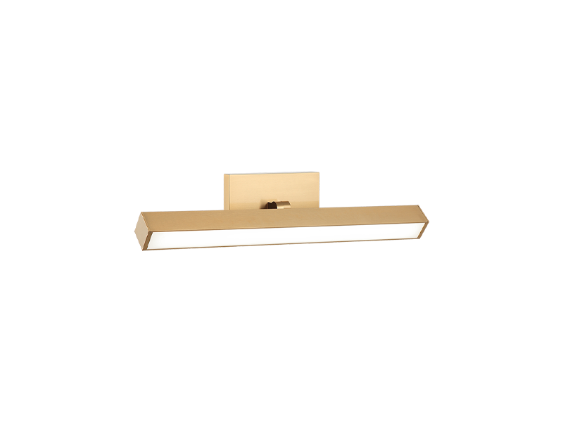 Applique murale LED parallèle Matteo Lighting S12918AG en laiton doré vieilli
