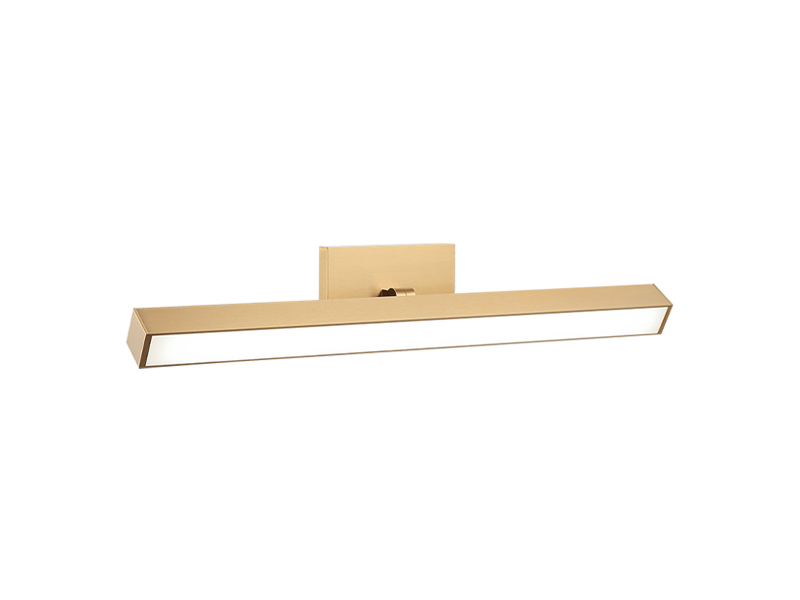 Applique murale LED parallèle Matteo Lighting S12924AG en laiton doré vieilli