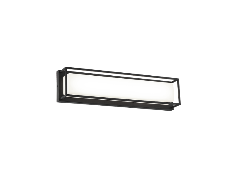 Matteo Lighting S13418MB Thornstone LED Vanity in Matte Black