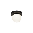 Éclairage LED Matteo S14501MB Pizzazz Murale en noir mat