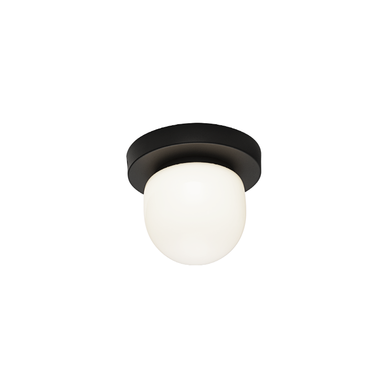 Éclairage LED Matteo S14501MB Pizzazz Murale en noir mat