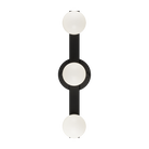 Applique murale LED Matteo Lighting S14503MB Pizzazz, noir mat