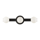 Applique murale LED Matteo Lighting S14503MB Pizzazz, noir mat