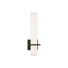 Matteo Lighting S15518MB Rindlen LED Vanity in Matte Black