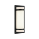 Matteo Lighting S15818MB Brampton LED Wall Sconce in Matte Black