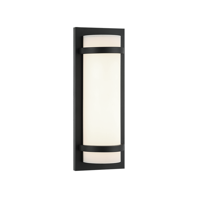 Matteo Lighting S15818MB Brampton LED Wall Sconce in Matte Black
