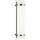 Matteo Lighting S15824CH Brampton LED Wall Sconce in Chrome