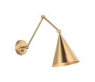 Matteo Lighting S16521AG Pearson Wall Sconce in Aged Gold Brass