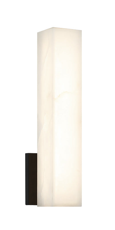 Matteo Lighting S19016MB Muro LED Vanity in Matte Black