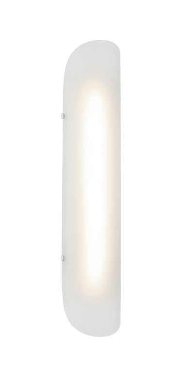 Matteo Lighting S19124MWFR Saber LED Vanity in Matte White
