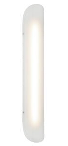 Matteo Lighting S19130MWFR Saber LED Vanity in Matte White