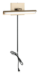 Matteo Lighting S19312CG Harper LED pour coiffeuse, couleur or champagne
