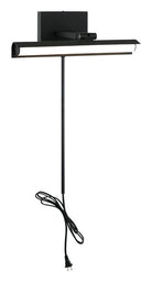Applique murale LED Matteo Lighting S19312MB Harper, noir mat